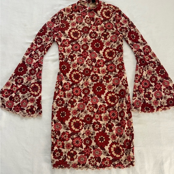 SHEIN Dresses & Skirts - Red floral dress